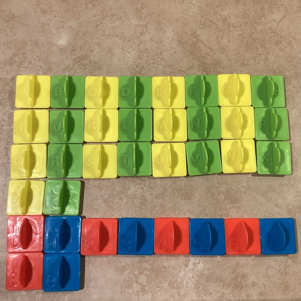Bundle with Hasbro Alphabet Set Numbers Set and Animals Set